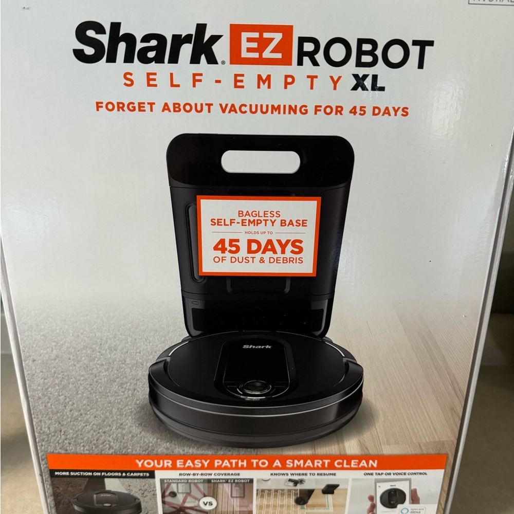 Shark EZ Robot Self Empty XL Vacuum